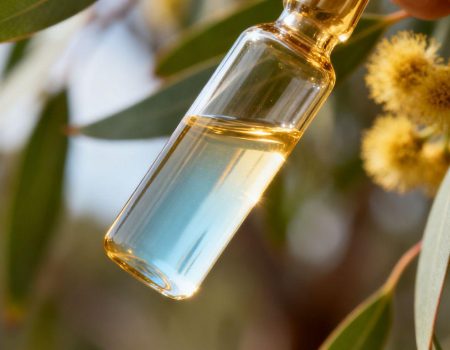 Peptide therapy vials with Australian background