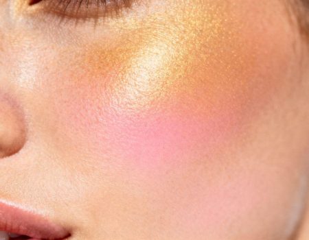 Sun-kissed skin with a healthy glow.