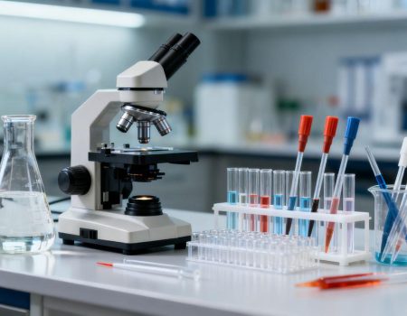 Laboratory equipment for scientific research and discovery.