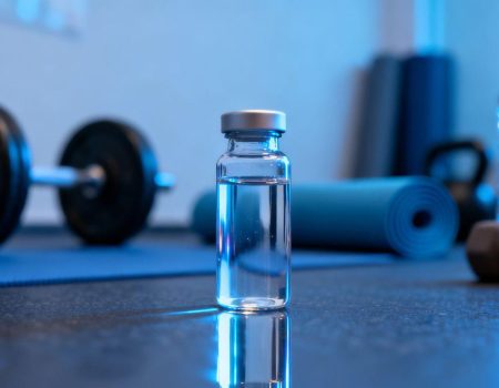 Peptide TB-500 vial for enhanced recovery