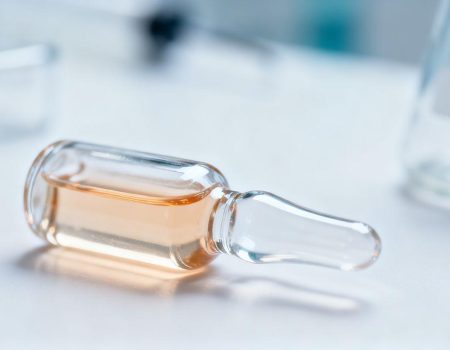 Vial of CJC-1295 peptide therapy